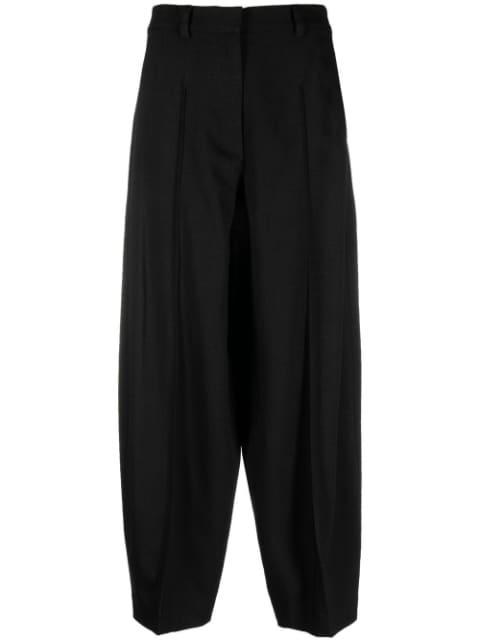 pleat-detail tailored trousers by STELLA MCCARTNEY
