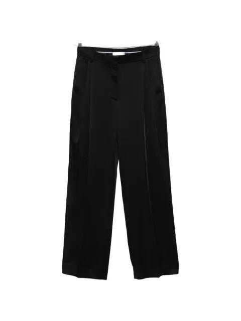 pleated satin-finish trousers by STELLA MCCARTNEY