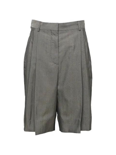 pleated wide-leg tailored shorts by STELLA MCCARTNEY