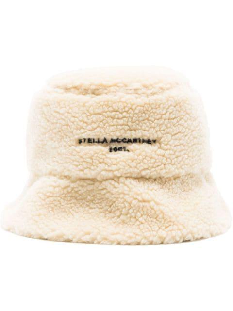 reversible faux-shearling bucket hat by STELLA MCCARTNEY
