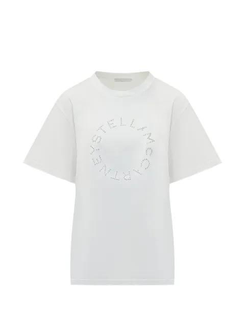 rhinestone-embellished T-shirt by STELLA MCCARTNEY