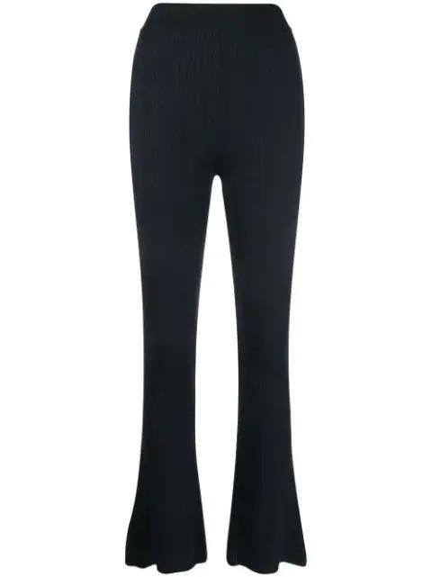 ribbed flared trousers by STELLA MCCARTNEY