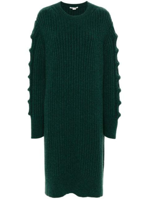 round-neck midi knitted dress by STELLA MCCARTNEY