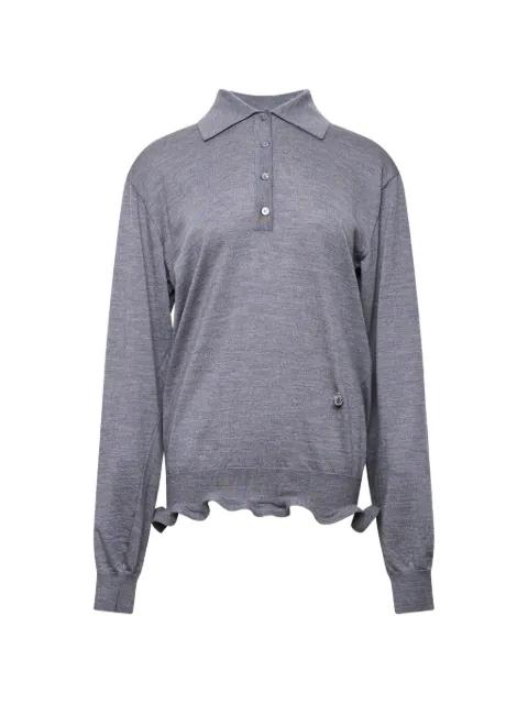 ruffled-hem sweater by STELLA MCCARTNEY