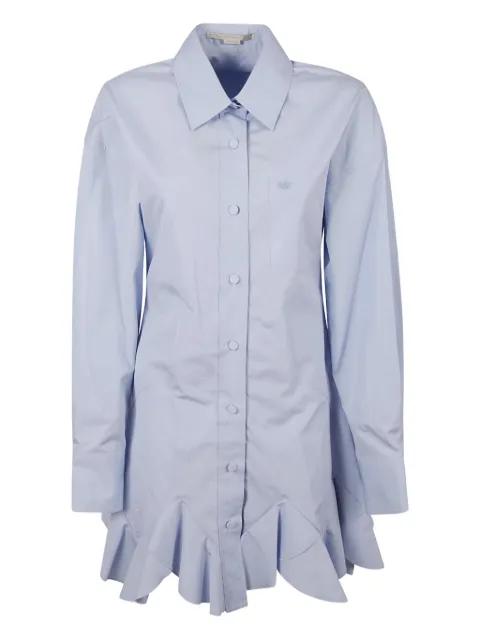 ruffled shirt mini dress by STELLA MCCARTNEY