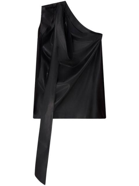 scarf one-shoulder top by STELLA MCCARTNEY