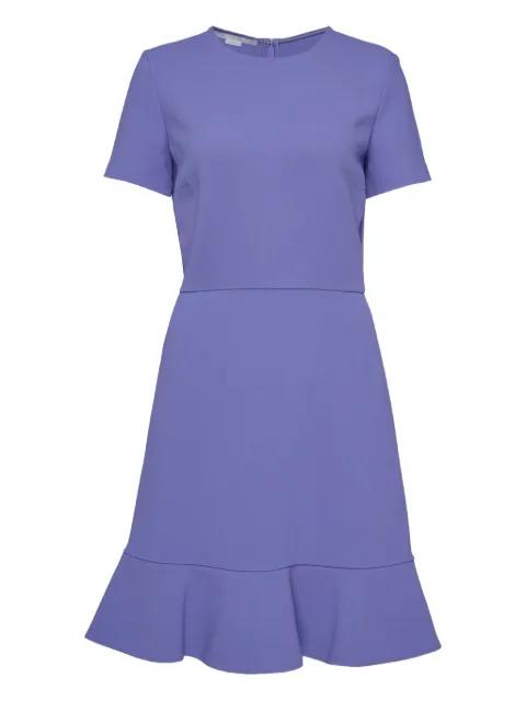 short-sleeve ruffled mini dress by STELLA MCCARTNEY