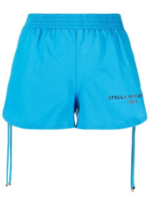 side drawstring-fastening shorts by STELLA MCCARTNEY