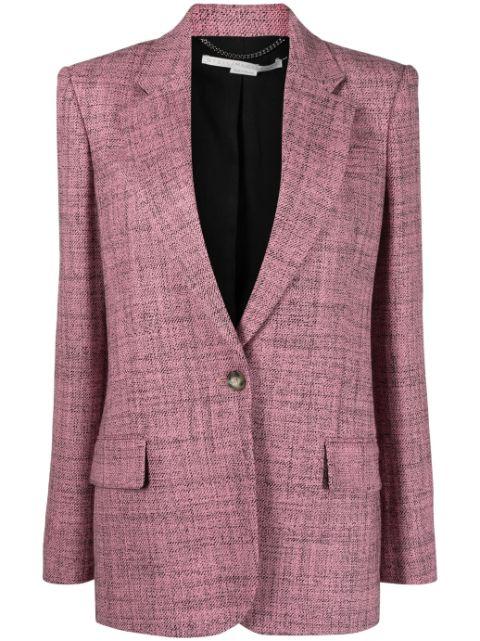 single-breasted wool blazer by STELLA MCCARTNEY
