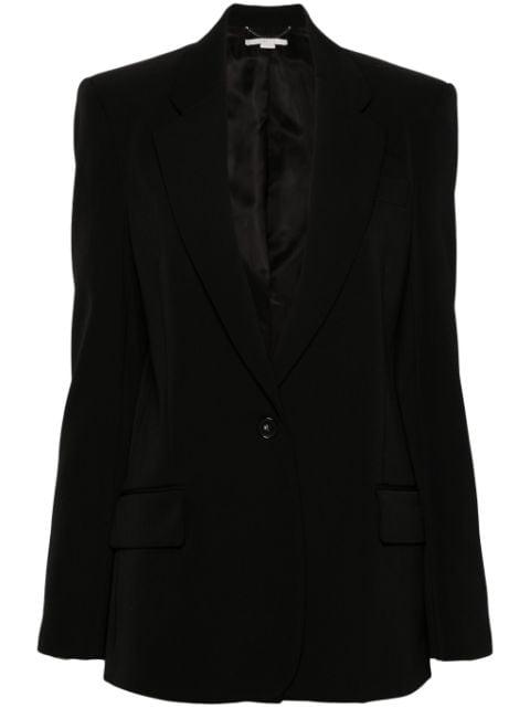 single-breasted wool blazer by STELLA MCCARTNEY