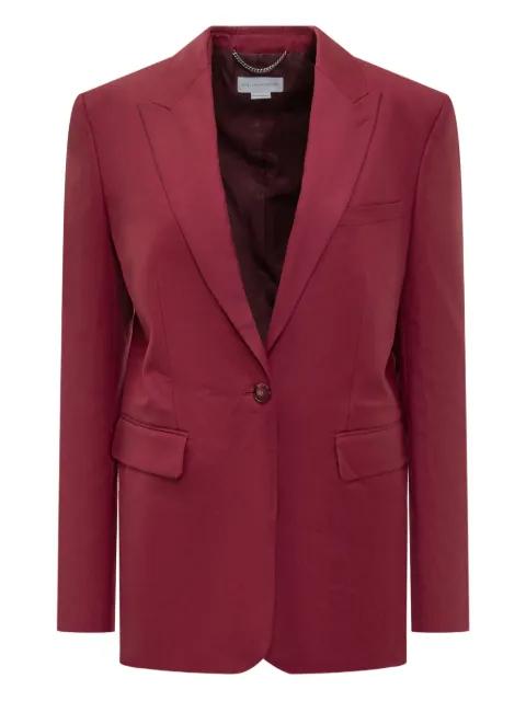 single-breasted wool blazer by STELLA MCCARTNEY