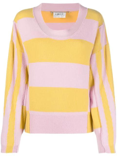 stripe-print jumper by STELLA MCCARTNEY