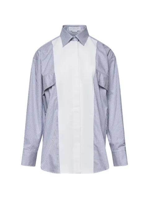 striped panelled shirt by STELLA MCCARTNEY
