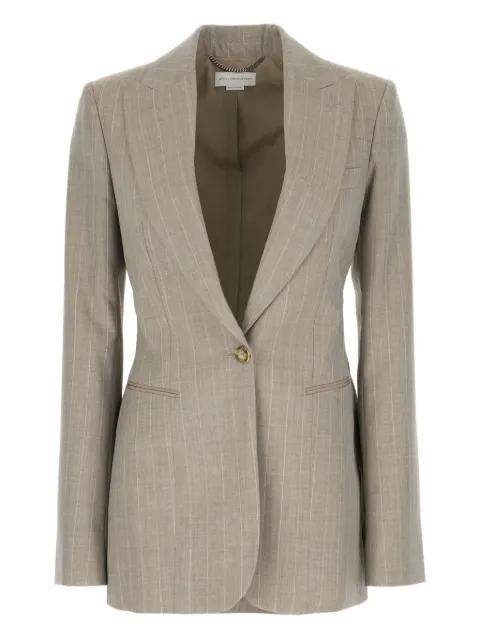 striped-pattern blazer by STELLA MCCARTNEY