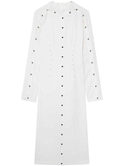 stud-embellished midi dress by STELLA MCCARTNEY