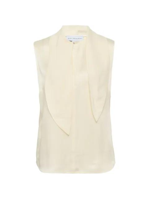 tie-detail sleeveless top by STELLA MCCARTNEY