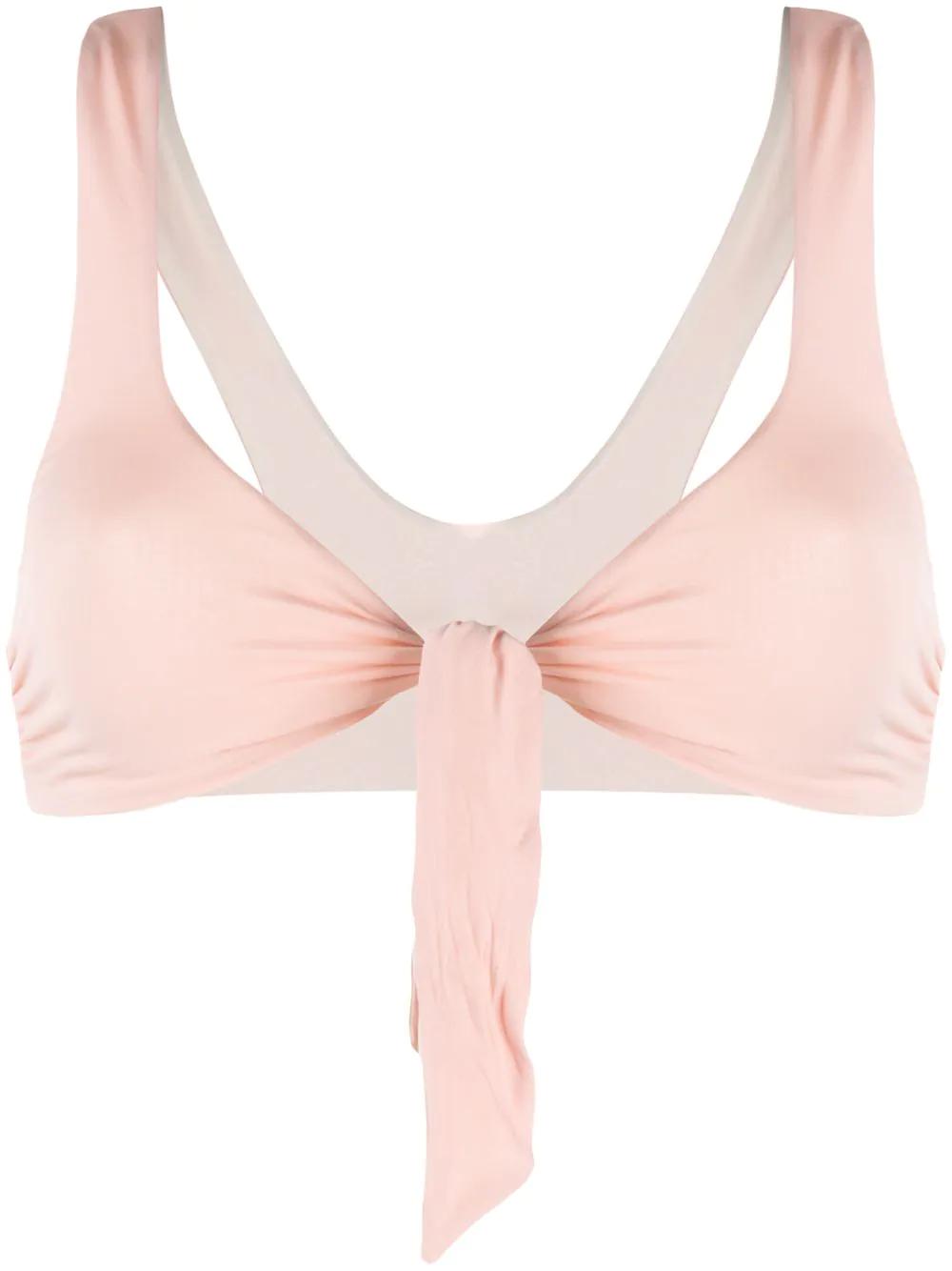 tie-front bikini top by STELLA MCCARTNEY