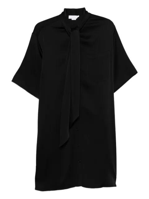 tie-neck pocket mini dress by STELLA MCCARTNEY