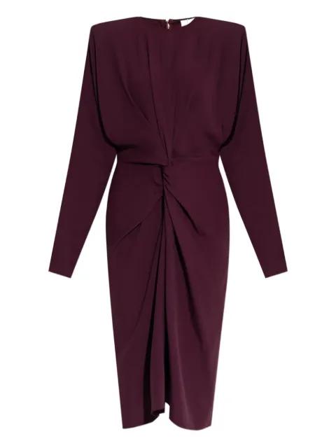 twist-detail midi dress by STELLA MCCARTNEY