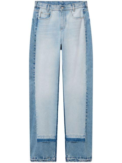 two-tone jeans by STELLA MCCARTNEY
