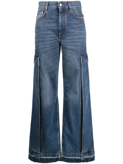wide-leg cargo jeans by STELLA MCCARTNEY