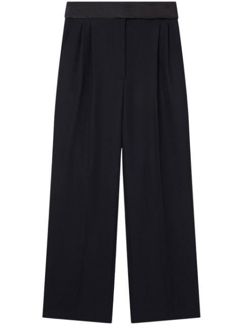 wide-leg tuxedo wool trousers by STELLA MCCARTNEY