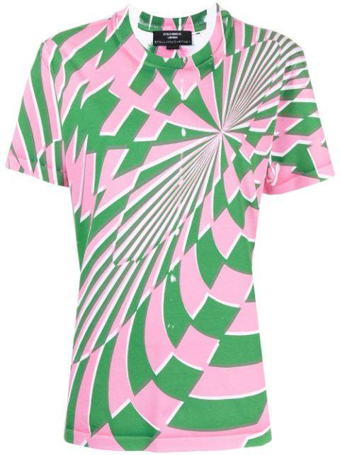x Ed Curtis Psychedelic-print T-shirt by STELLA MCCARTNEY