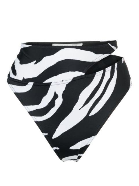 zebra-print cut-out bikini bottoms by STELLA MCCARTNEY