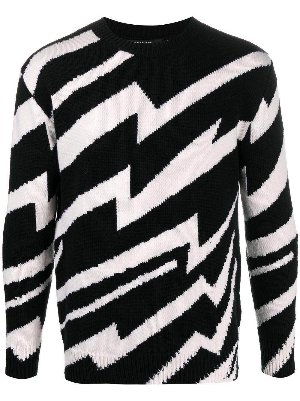 zigzag intarsia-knit jumper by STELLA MCCARTNEY