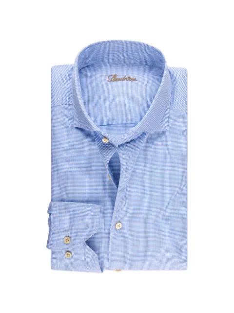 checked twill shirt by STENSTROMS