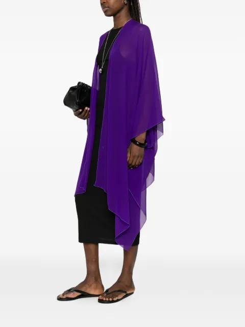 draped coat by STEPHAN JANSON