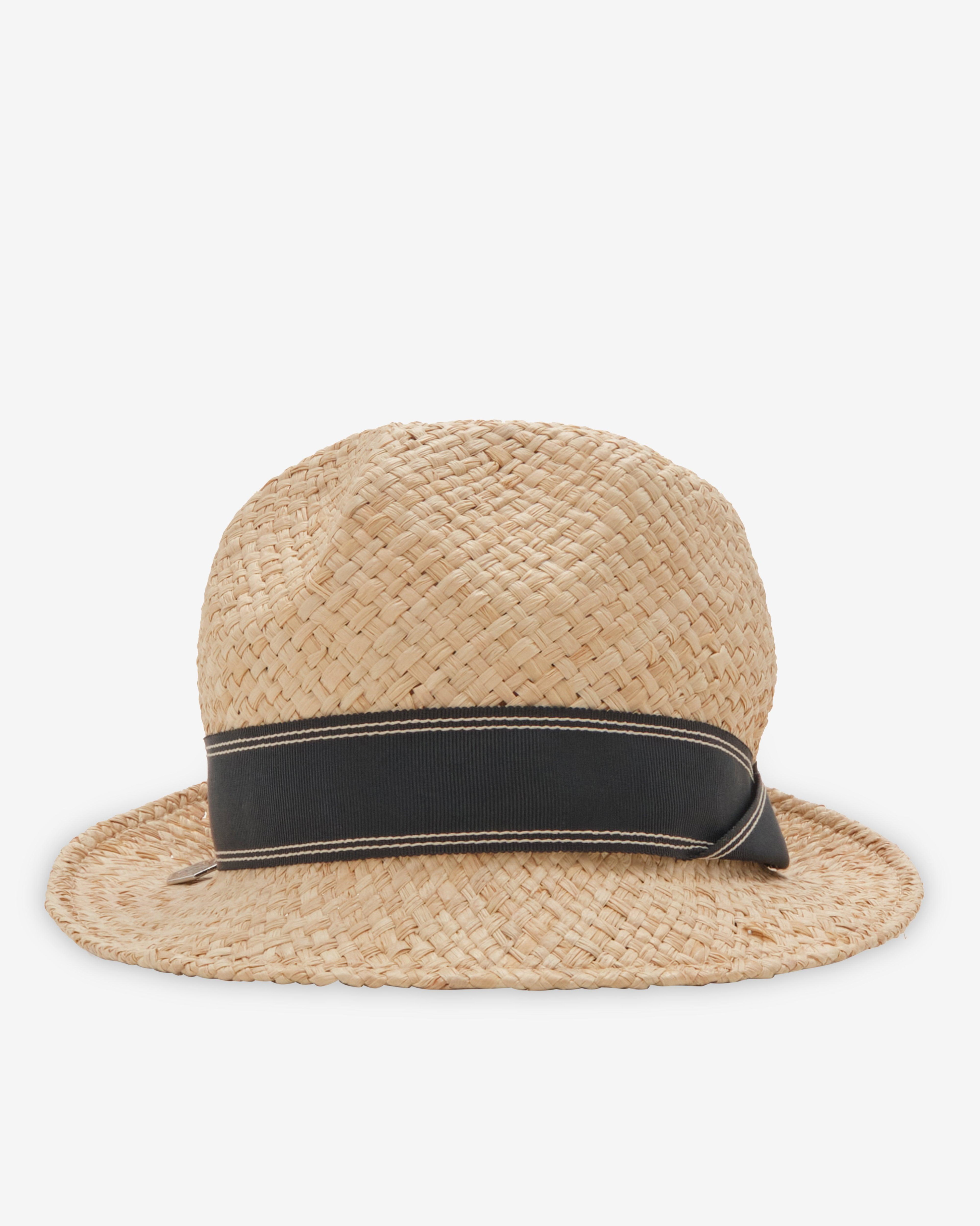Stephen Jones - Women's Azure Hat - (Natural/Black) by STEPHEN JONES