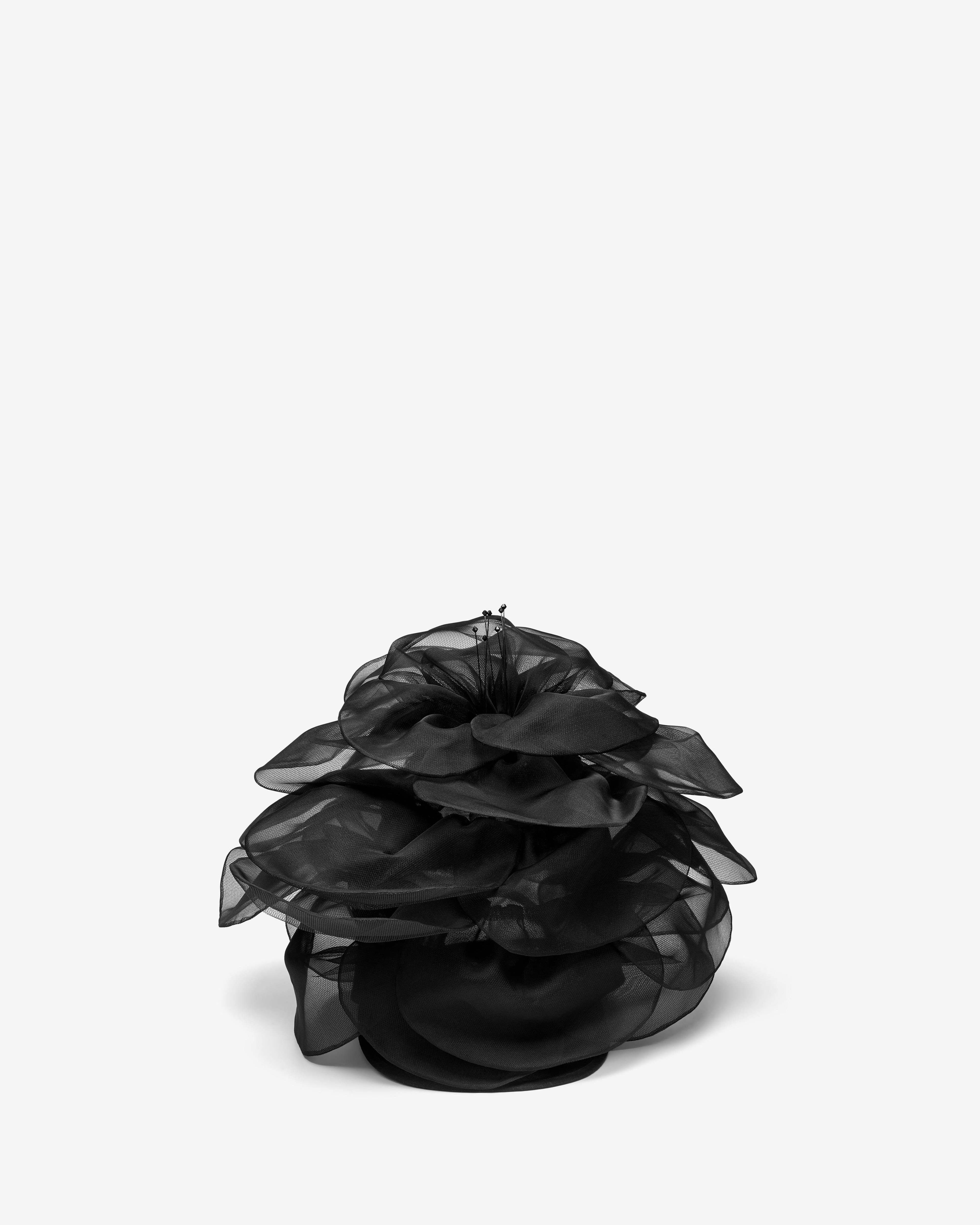 Stephen Jones - Women's Zoom Petal Cap - (Black) by STEPHEN JONES