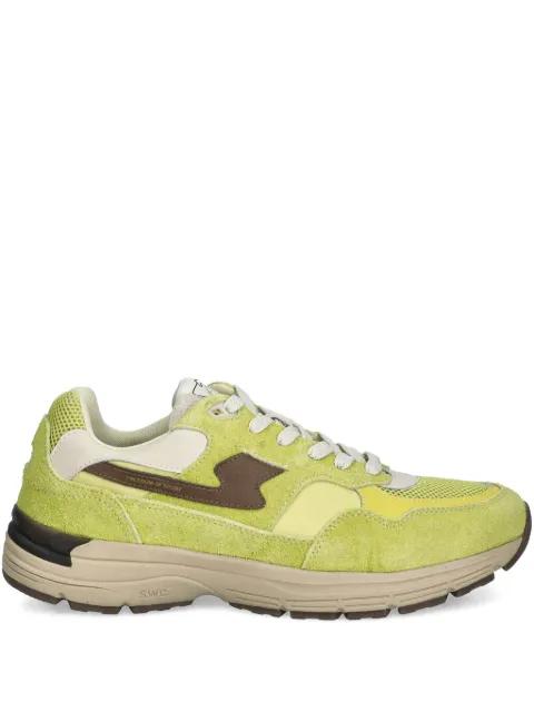 Amiel S-Strike Geo-Merged sneakers by STEPNEY WORKERS CLUB