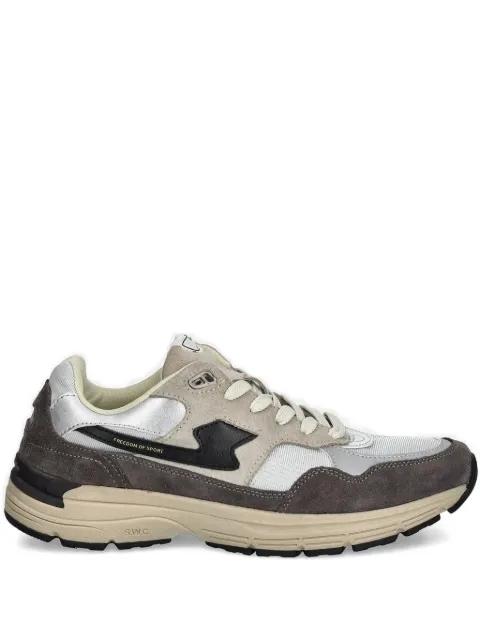 Amiel S-Strike suede lace-up sneakers by STEPNEY WORKERS CLUB