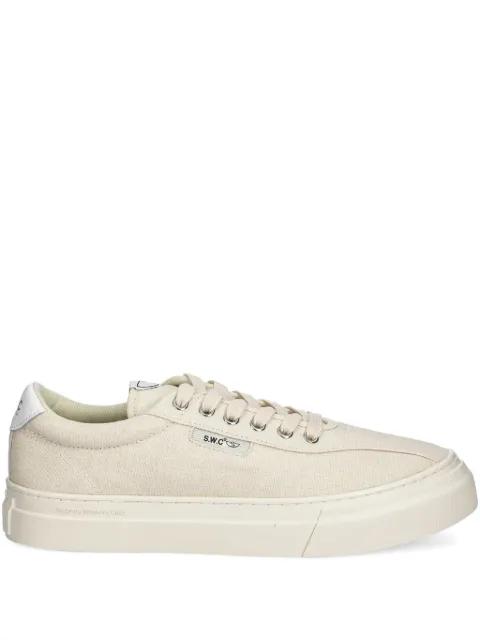 Dellow 02 lace-up canvas trainers by STEPNEY WORKERS CLUB