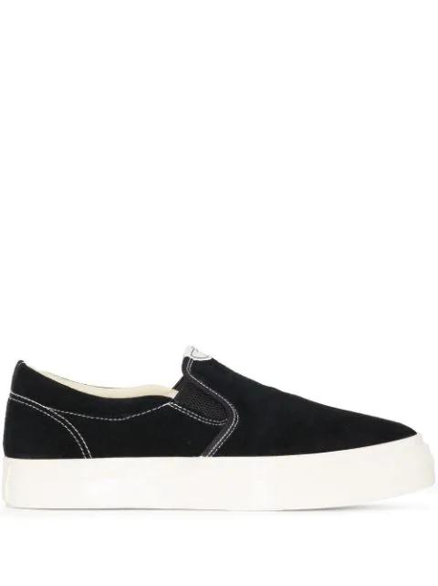Lister slip-on suede trainers by STEPNEY WORKERS CLUB