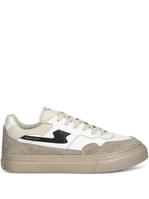 Pearl S-Strike panel sneakers by STEPNEY WORKERS CLUB