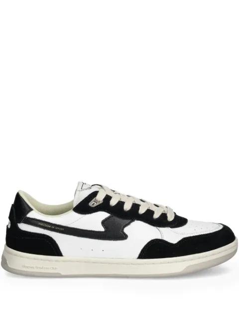 Pro-Cup leather panel sneakers by STEPNEY WORKERS CLUB
