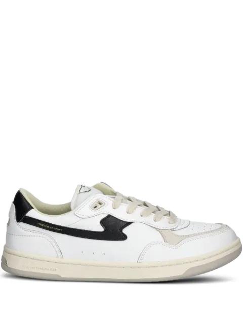 Pro-Cup leather panel sneakers by STEPNEY WORKERS CLUB