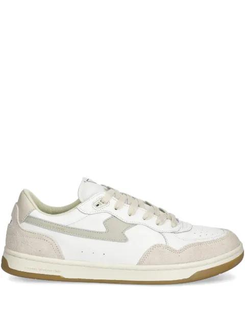 leather suede low-top sneakers by STEPNEY WORKERS CLUB