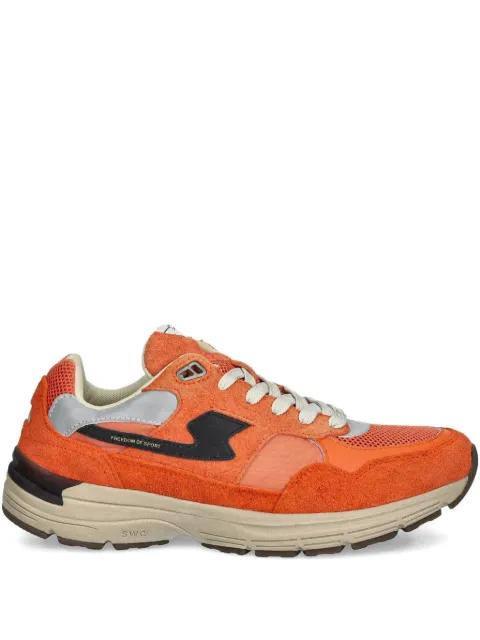 suede-panelled running sneakers by STEPNEY WORKERS CLUB