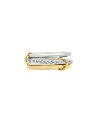 Edda Pav&eacute; Triple Row Ring by STERLING FOREVER