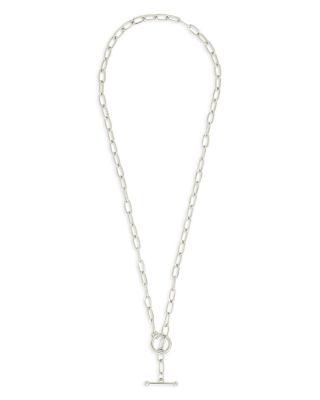 Ledger Paperclip Chain Necklace by STERLING FOREVER