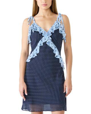 Adalina Polka Dot Mini Dress by STEVE MADDEN