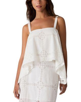 Ainslee Eyelet Top by STEVE MADDEN