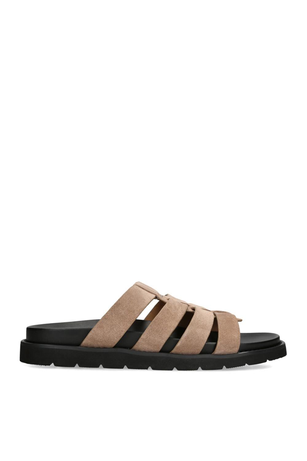 'Ankara Taupe' Suede Sandals by STEVE MADDEN