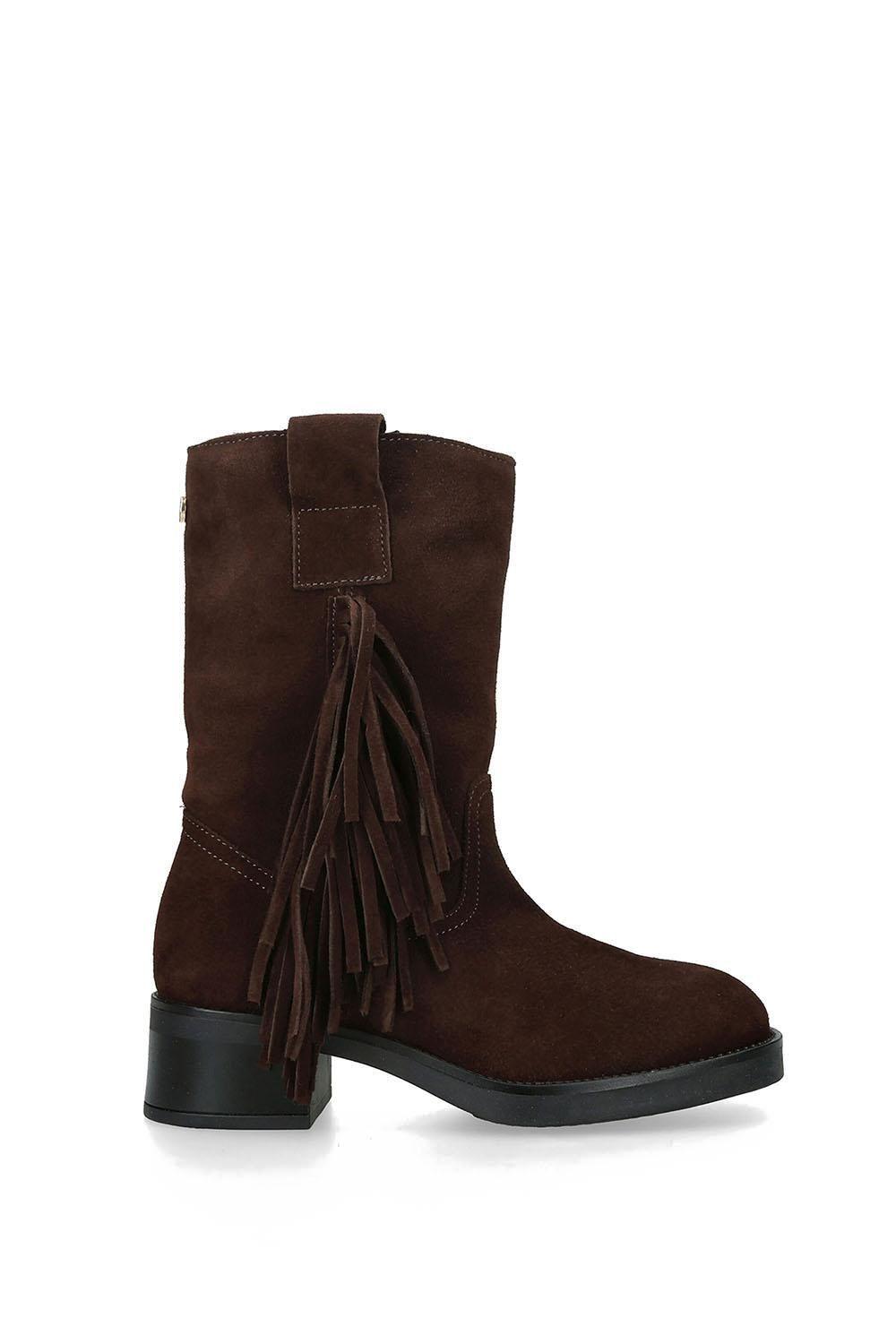 'Benedict Brown' Suede Boots by STEVE MADDEN