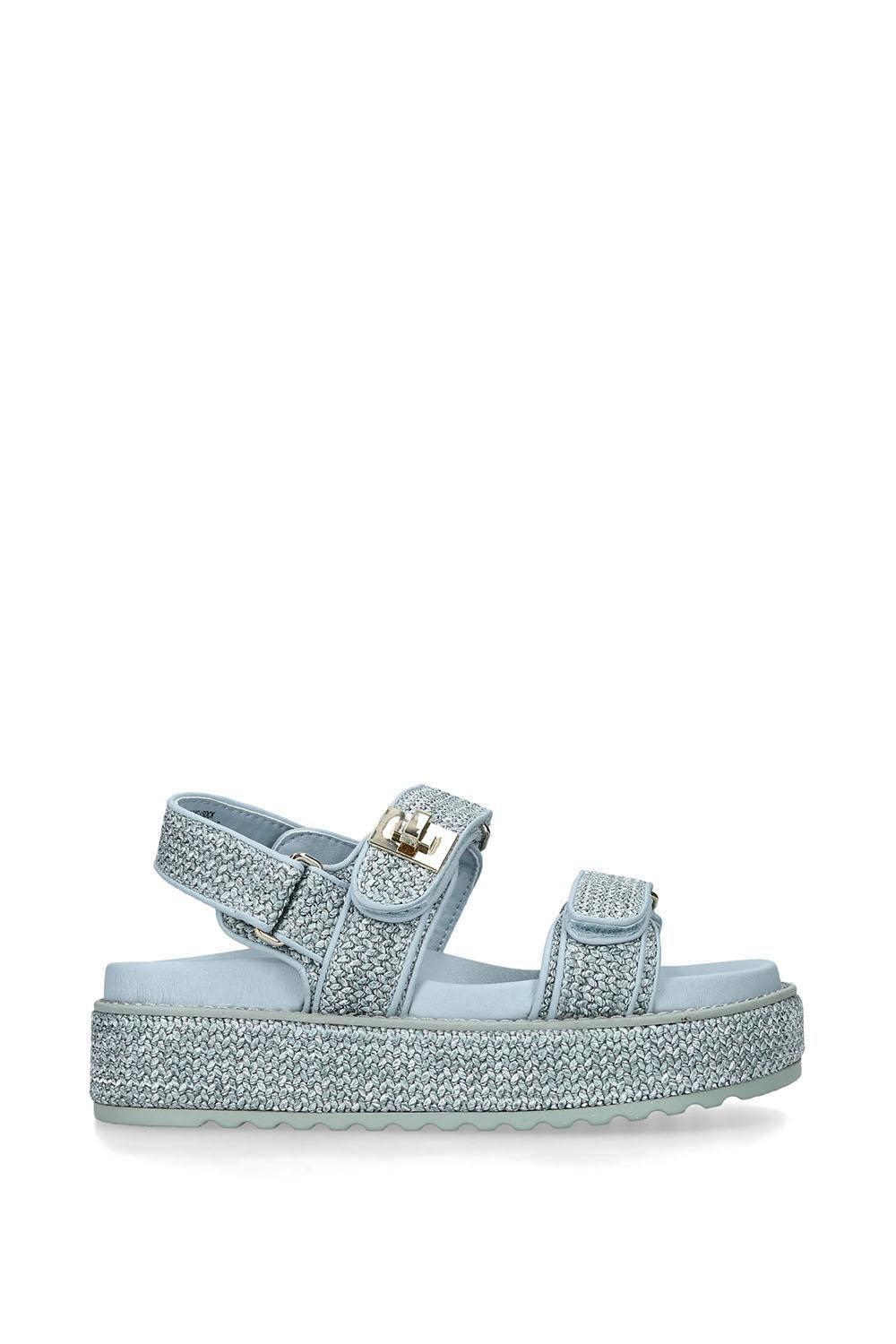 'Bigmona Blue'  Sandals by STEVE MADDEN