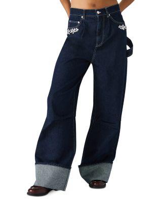 Bobbie Wide Leg Jeans in Bijou Blue by STEVE MADDEN